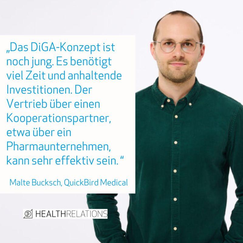 Malte Bucksch in Interview with Health Relations