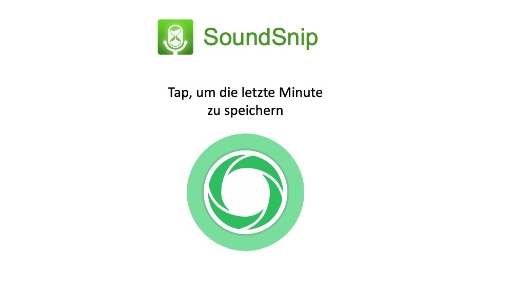 SoundSnip Tap Gesture